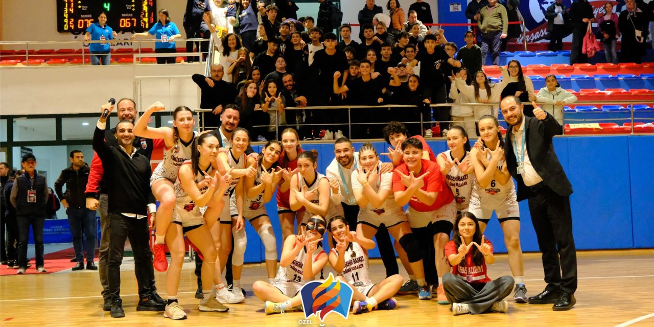 Eskişehir Basket Çağdaş Kolejliler ilk galibiyetini aldı