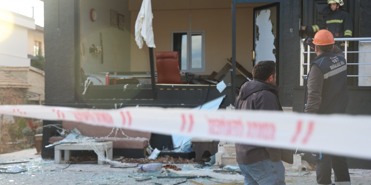 Konya'da doğalgaz patlaması: 1 yaralı