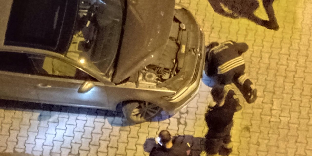 Kedi itfaiye ekipleri tarafından kurtarıldı
