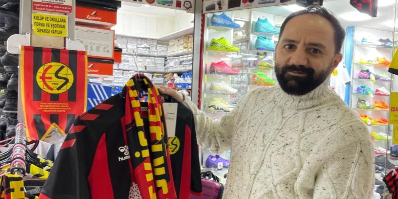 Eskişehirspor formaları kapış kapış gidiyor