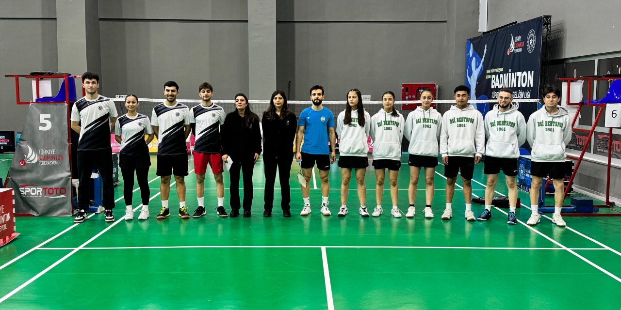 DSİ Bentspor Badminton’da 1. Lig'e döndü