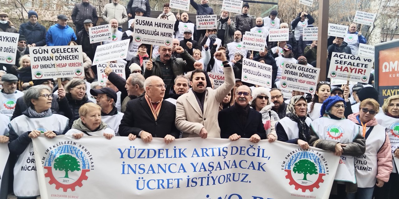 “16 milyondan fazla emeklinin söz hakkı yok”