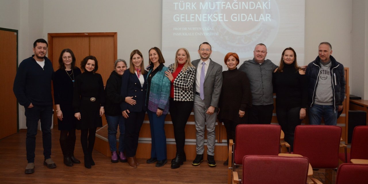 EMYO'da “Türk Mutfağında Geleneksel Gıdalar” konferansı düzenlendi