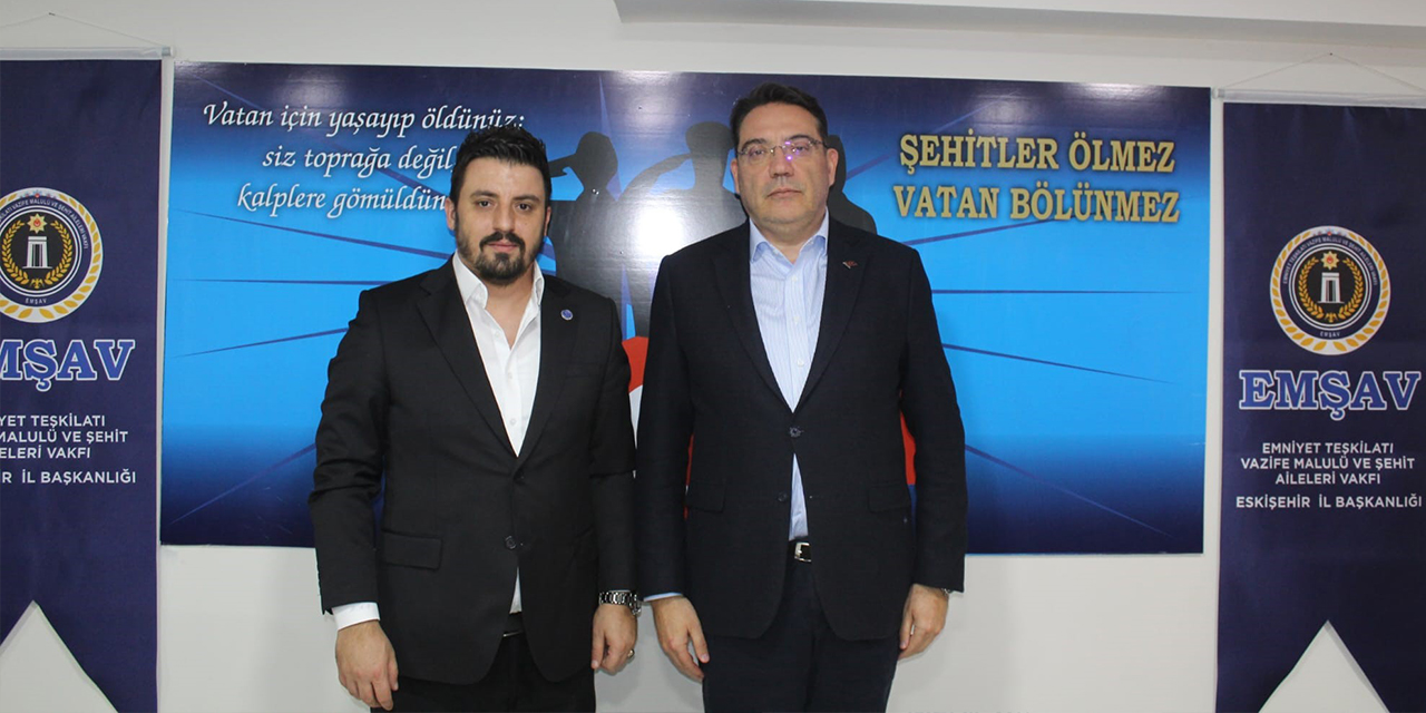 EMŞAV'a Emekli Tümamiral Yankı Bağcıoğlu'dan ziyaret
