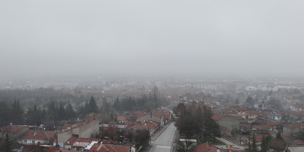 Eskişehir'de göz gözü görmez oldu