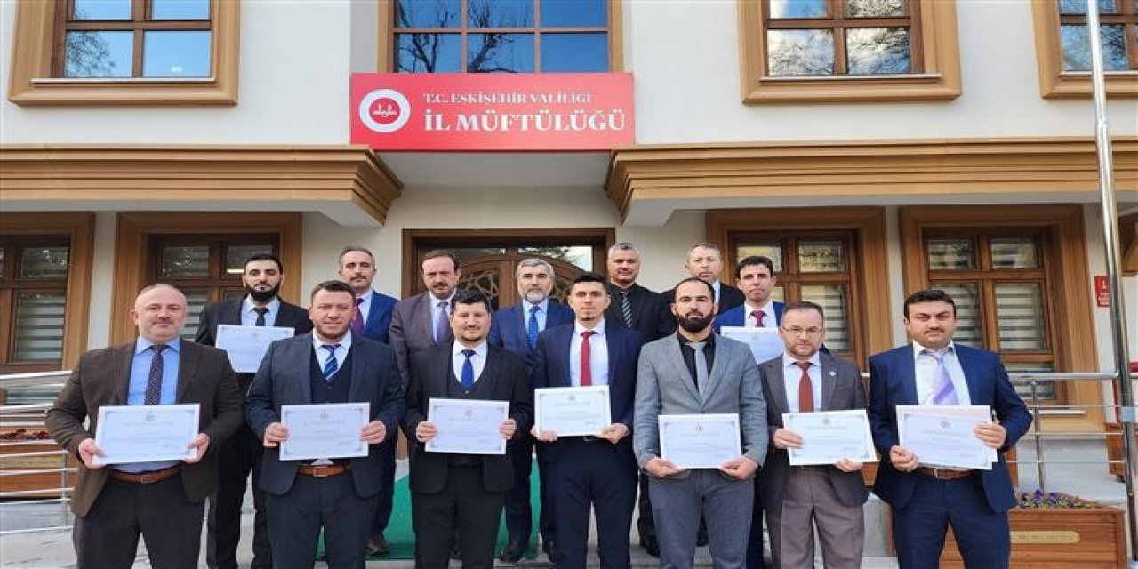 Eskişehir'de Talim ve Tashih-i Hurûf Kursu başarıyla tamamlandı
