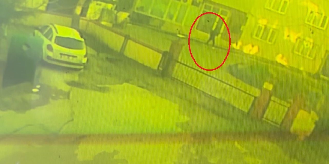 2 kız kardeşin yaralanmasına neden olan saldırı kamerada