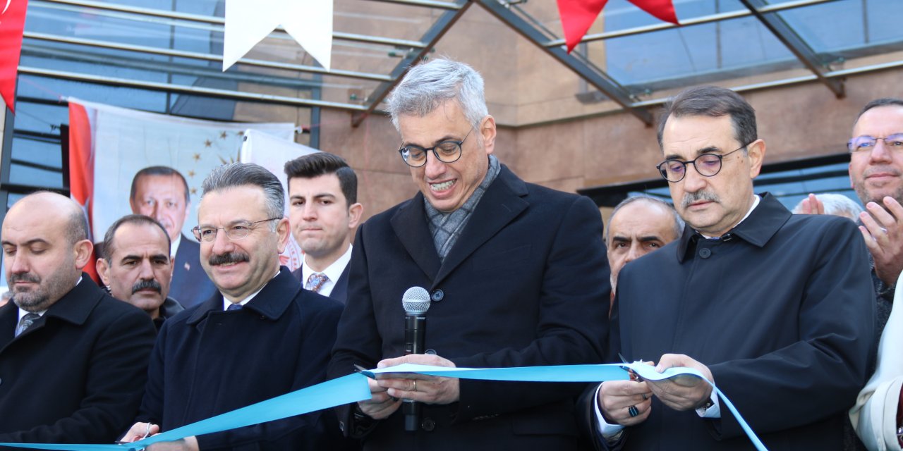 Bakan Memişoğlu Arındırma Merkezi'nin açılışına katıldı