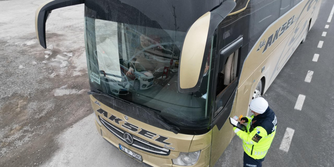 Yolcu taşımacılığı yapan araçlara yönelik denetim