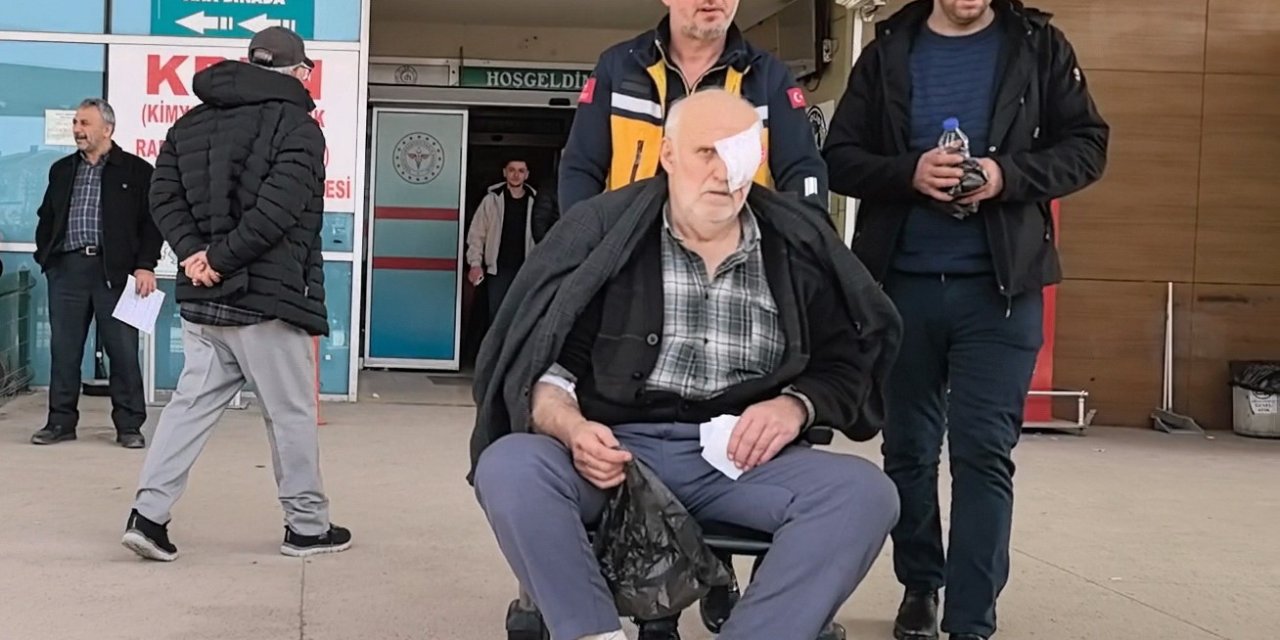 Sprey boya tüpü bir anda patladı: 1 yaralı