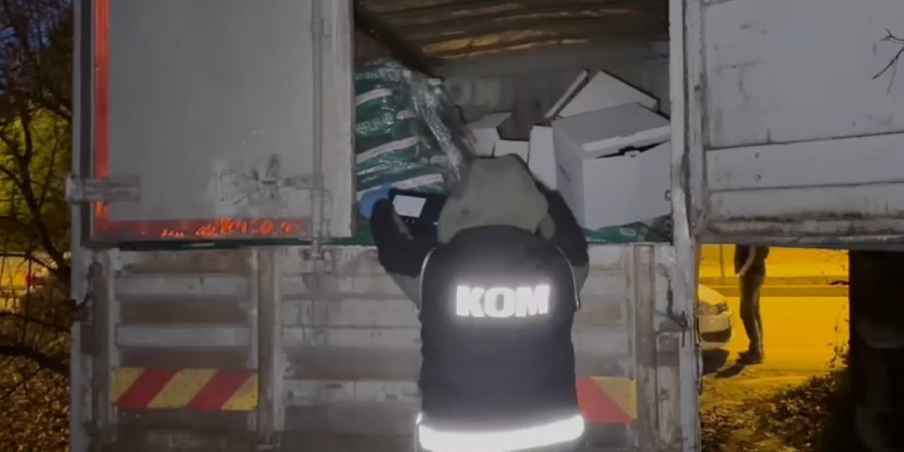 Bolu'da 390 paket kaçak sigara yakalandı