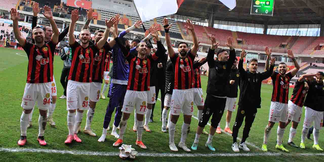 Eskişehirspor evinde çok mutlu