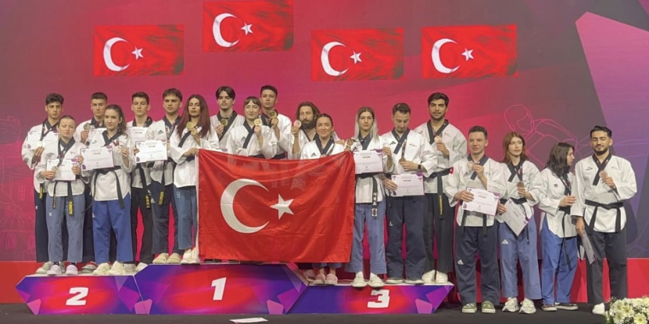 Eskişehirli sporcular Antalya’dan şampiyonlukla döndü