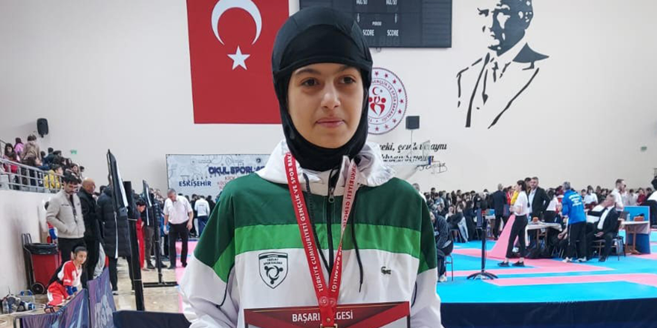 Eskişehirli sporcu Türkiye birincisi oldu