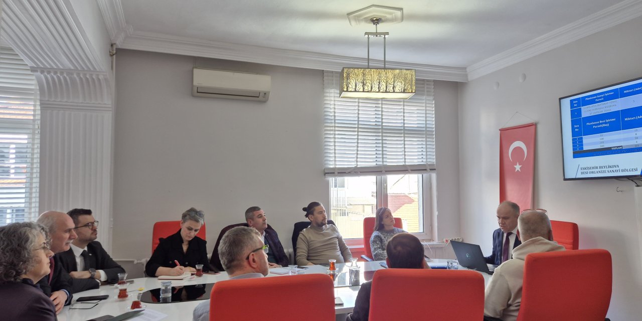 Eskişehir Beylikova TDİOSB denetim toplantısı yapıldı