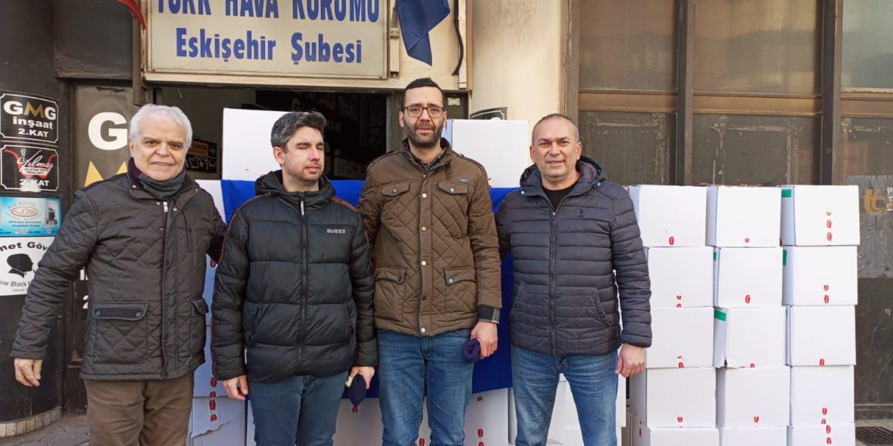 Eskişehir Türk Hava Kurumu ihtiyaç sahiplerinin yüzünü güldürdü