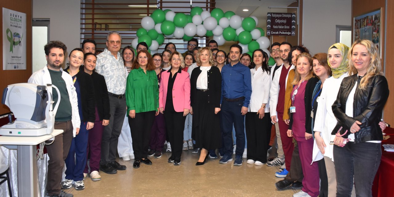 ESOGÜ'de "Glokom Haftası” farkındalık etkinliği düzenlendi