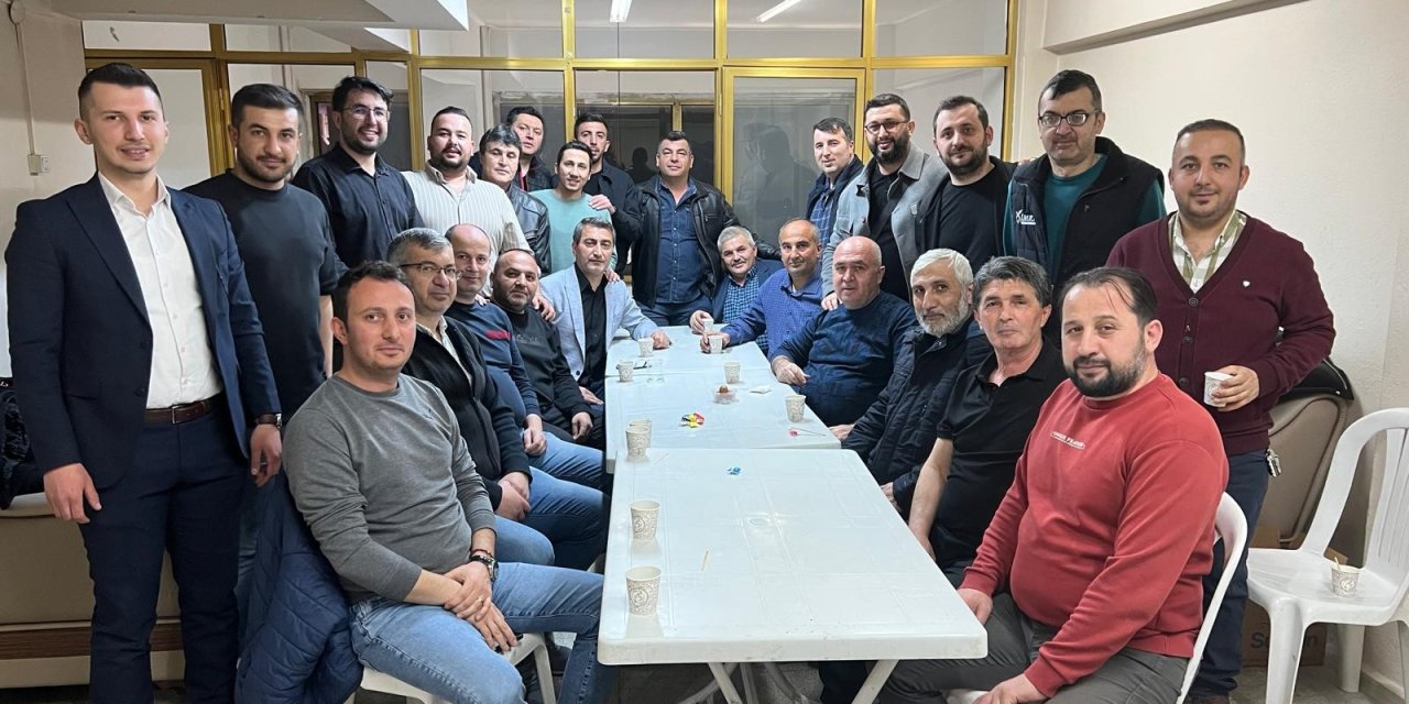 Bağlıca Köyü sakinleri birlikte iftar yaptı
