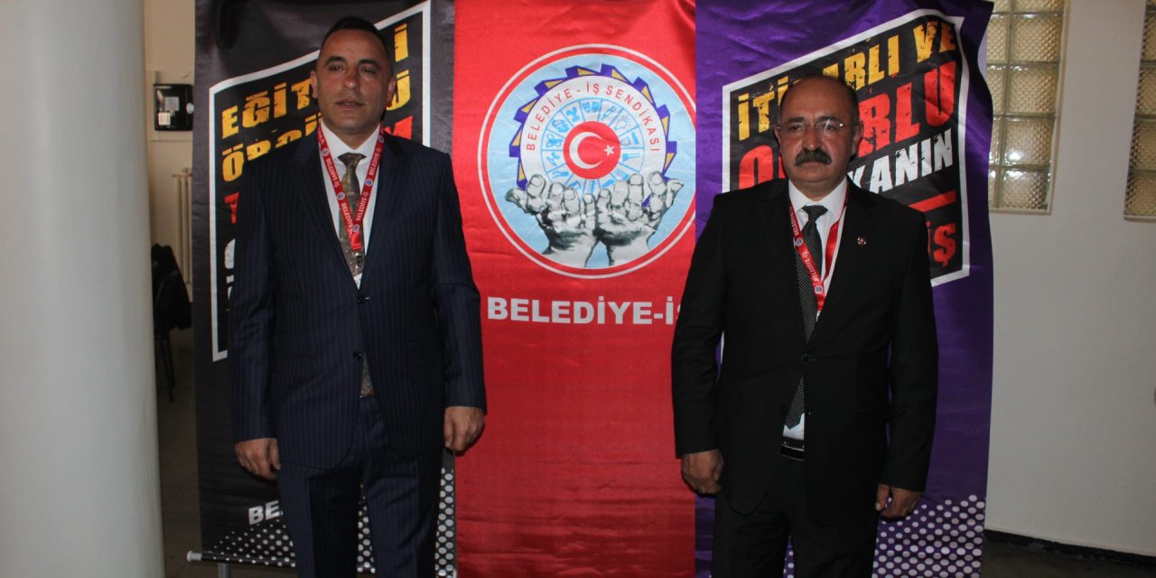 Belediye İş’te yeniden Kemal Azak seçildi