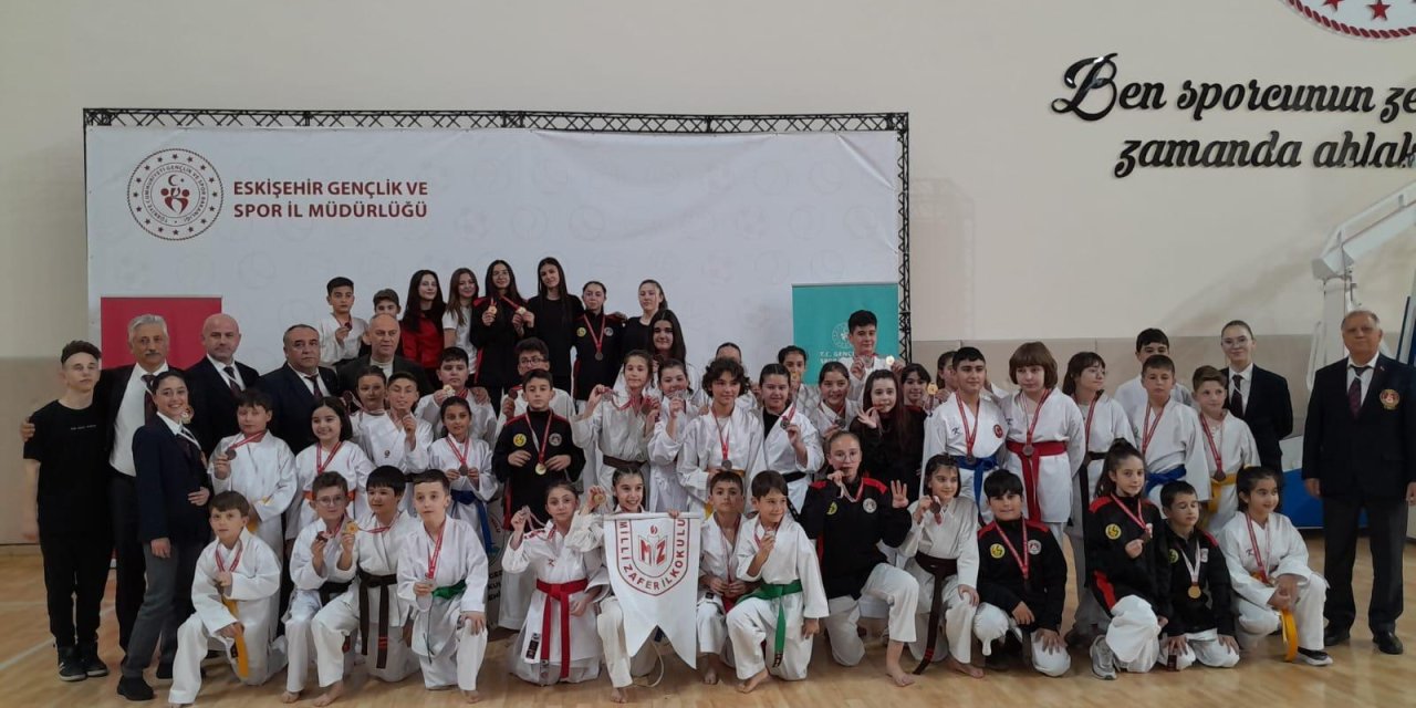 Okul Sporları Karate İl Birinciliği Müsabakaları tamamlandı