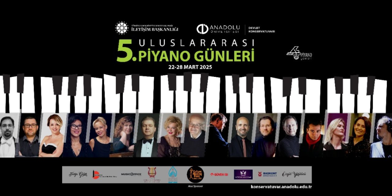 5. Uluslararası Piyano Günleri müzikseverlerle buluşacak