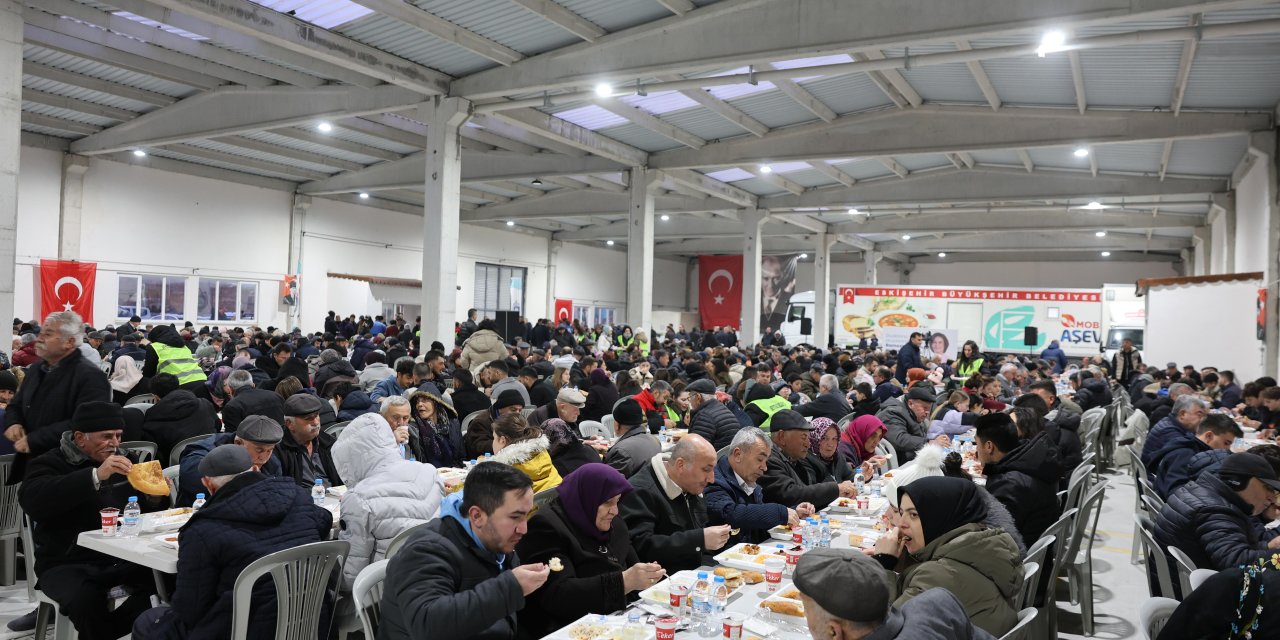 Büyükşehir kırsal ilçelerde iftar programlarına devam ediyor