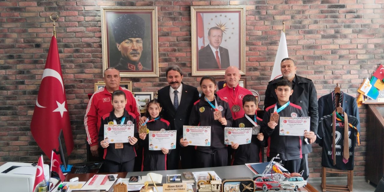 Karatecilerden ziyaret