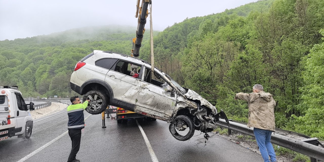 Bursa'da feci kaza: 1 ölü, 3 yaralı