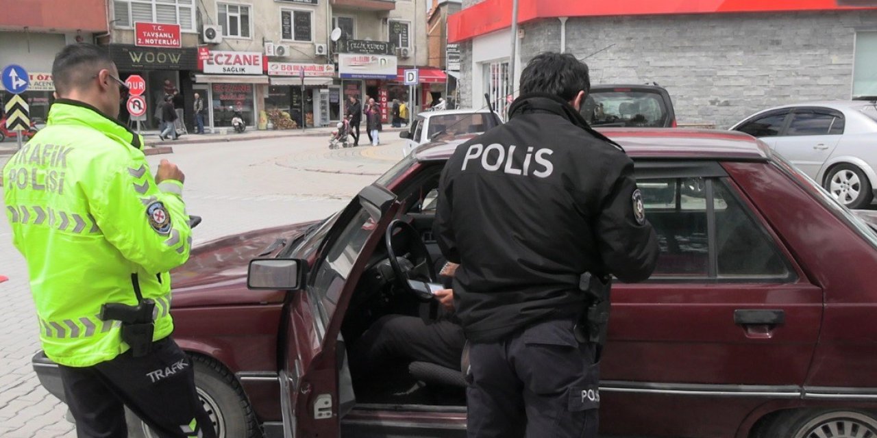 Ani trafik denetiminde hatalı sürücülere ceza!