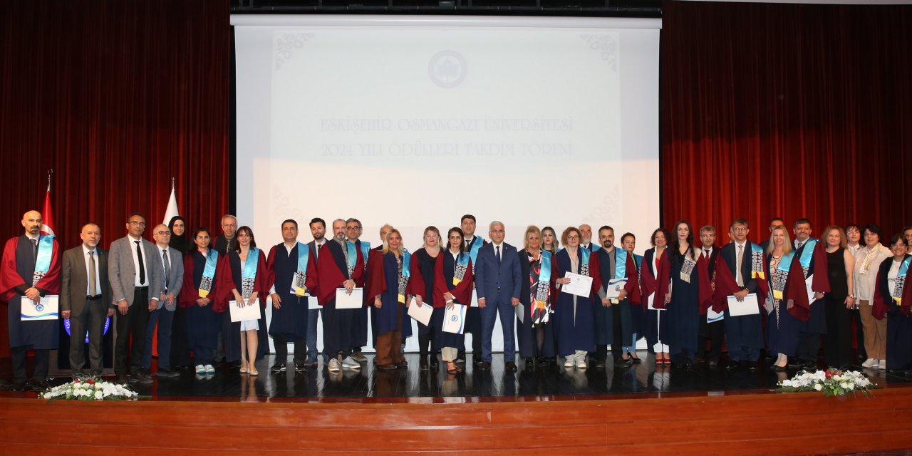 ESOGÜ 2024 Yılı Ödülleri takdim edildi