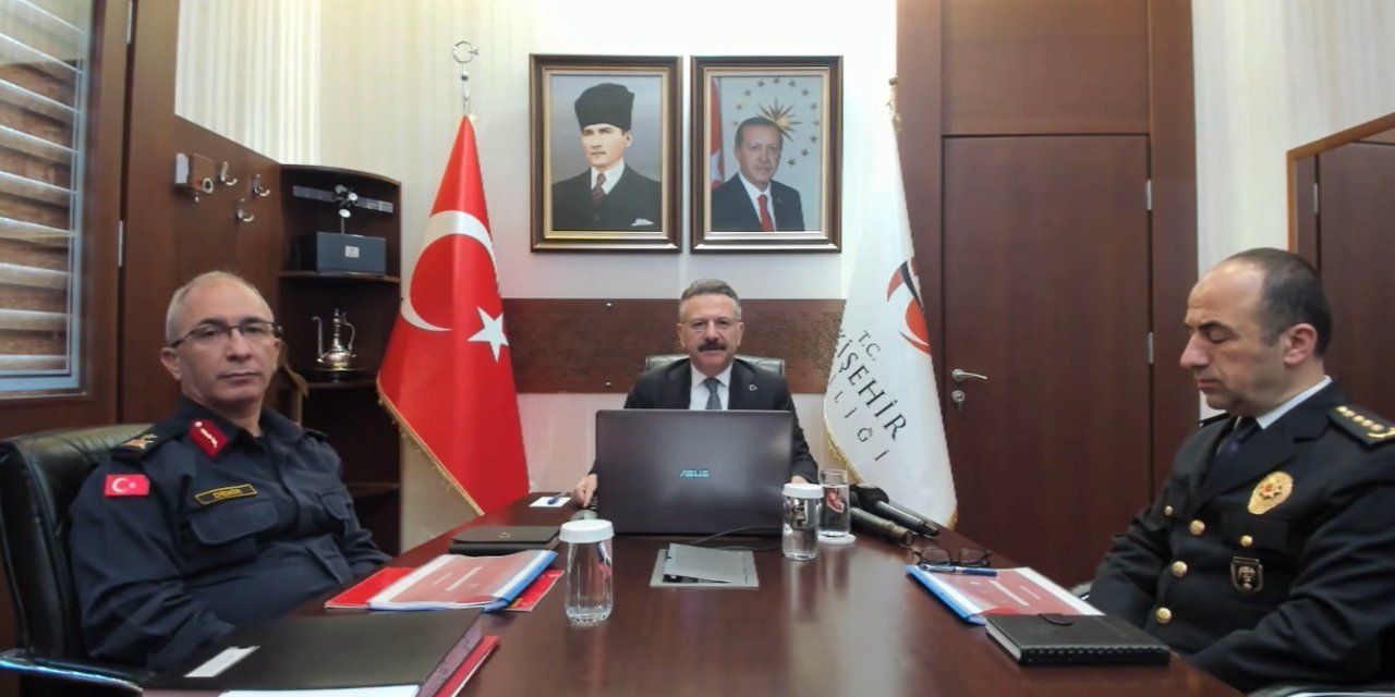 Eskişehir'in güvenliği için toplantı düzenlendi