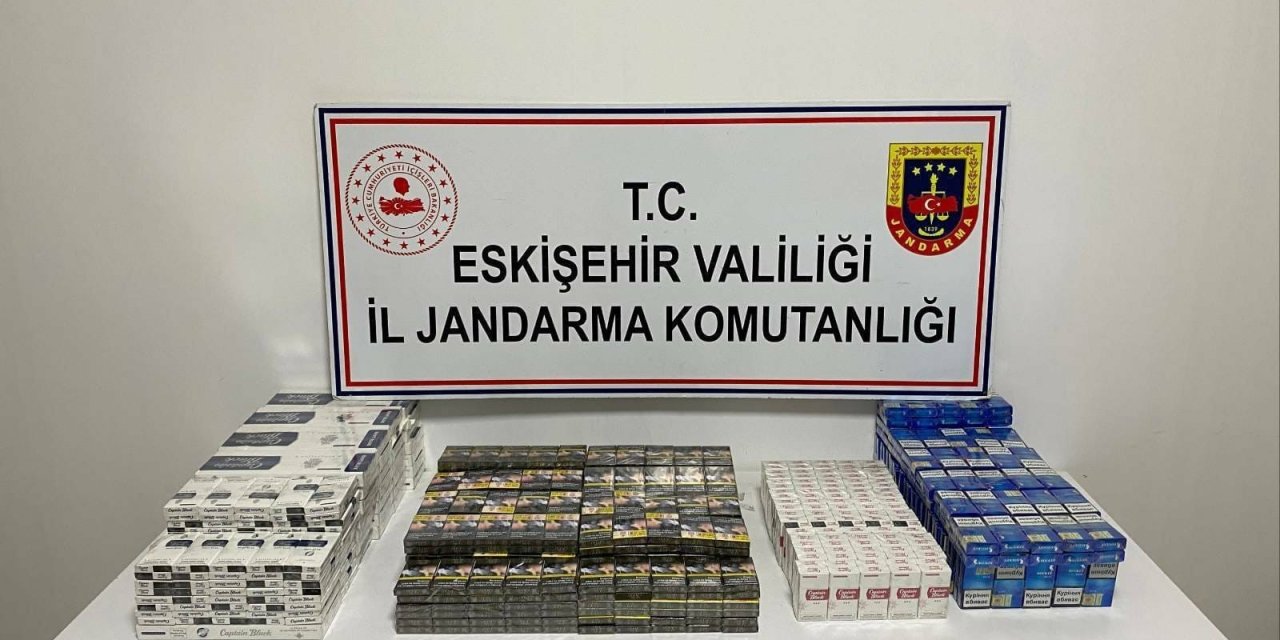 Eskişehir'de kaçak sigara operasyonu