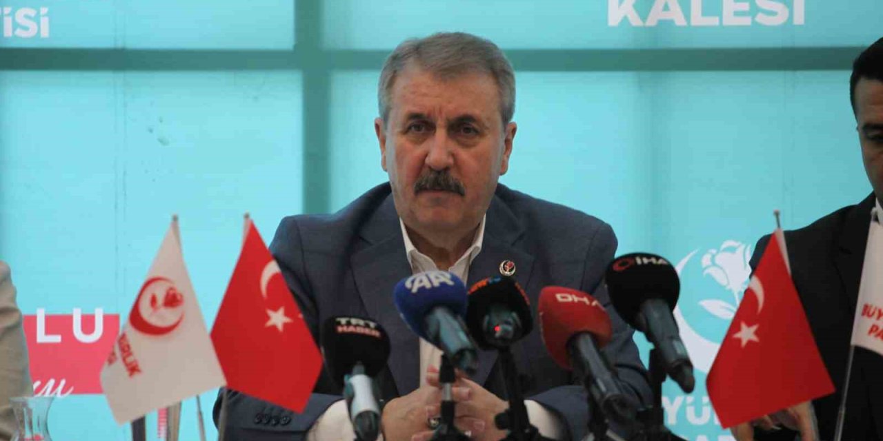 BBP Genel Başkanı Destici: "İki suç için idam cezası geri getirilmelidir"