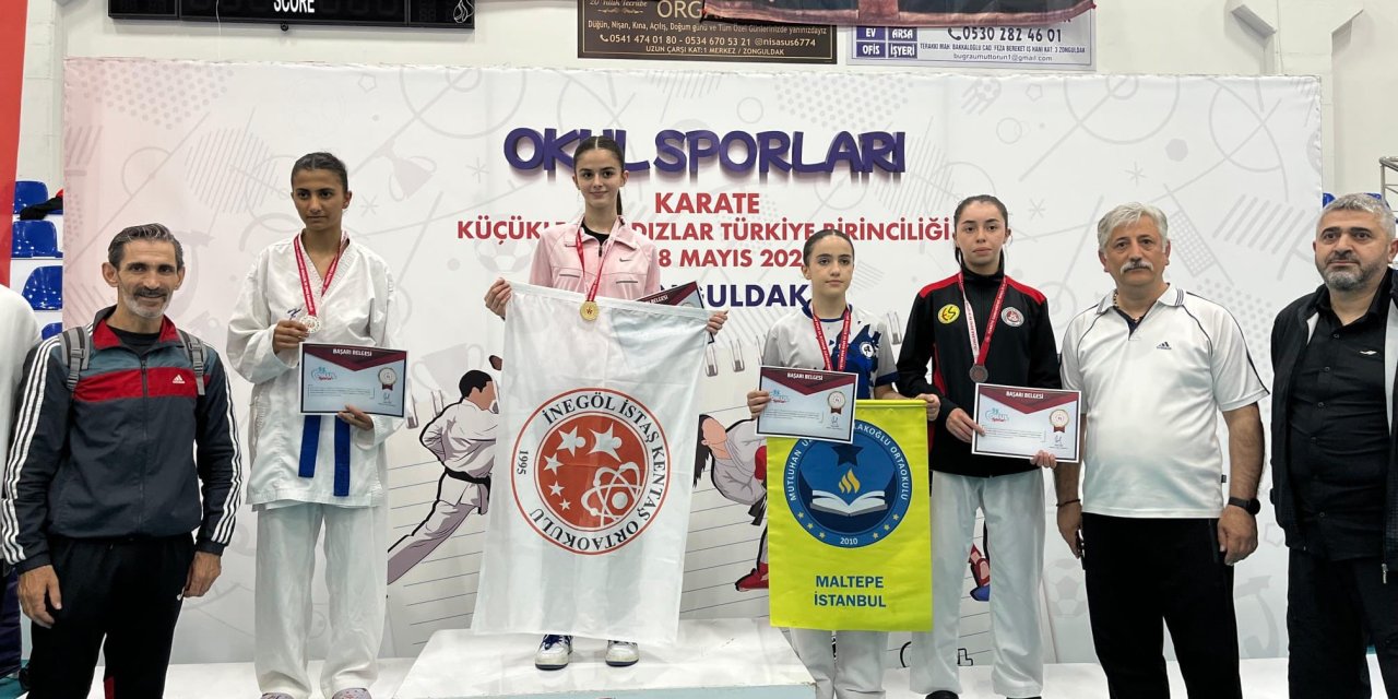Eskişehirli sporcu Türkiye 3'üncülüğü elde etti