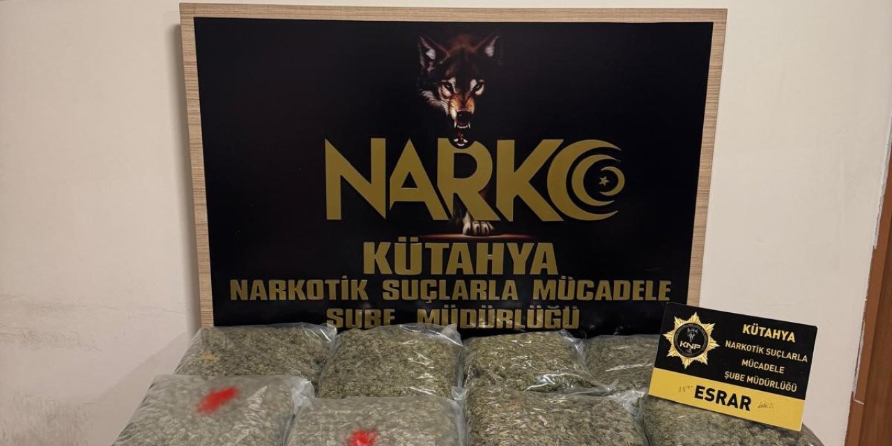 Kütahya'da zehir tacirlerine operasyon