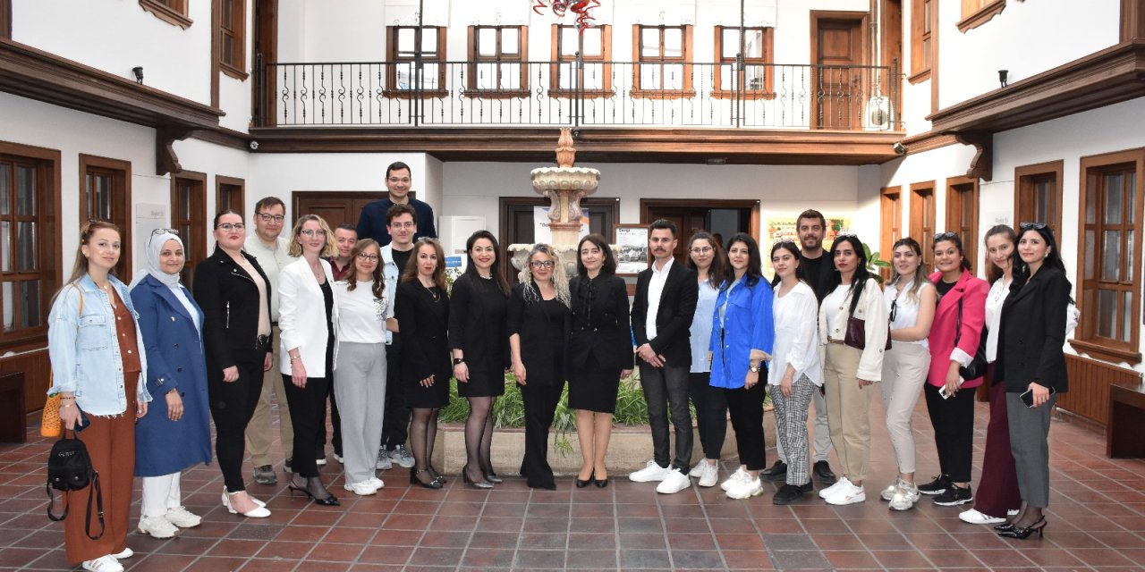 “Eskişehir Edebiyat Rotası” sergisi açıldı