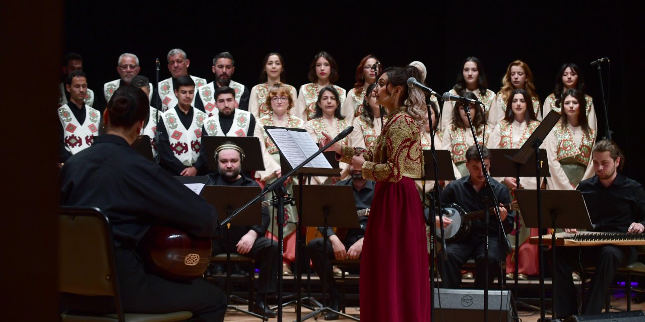 “Türkülerle Anadolu” konseri gerçekleşti