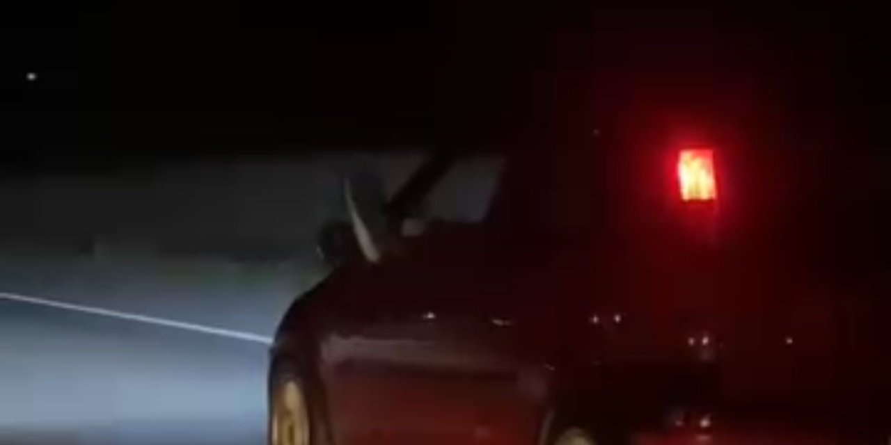 Bursa'da trafiği böyle  tehlikeye attı