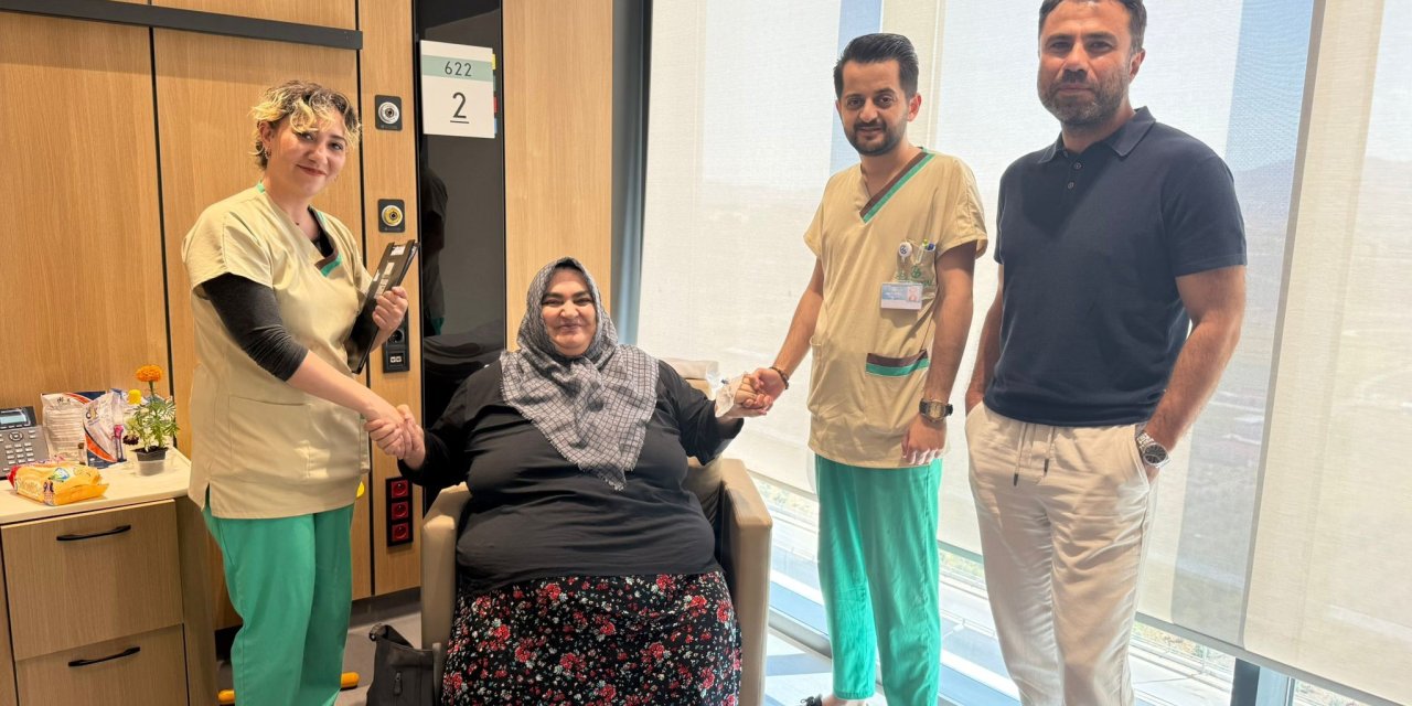 18 günde 224'ten 195 kilograma düştü