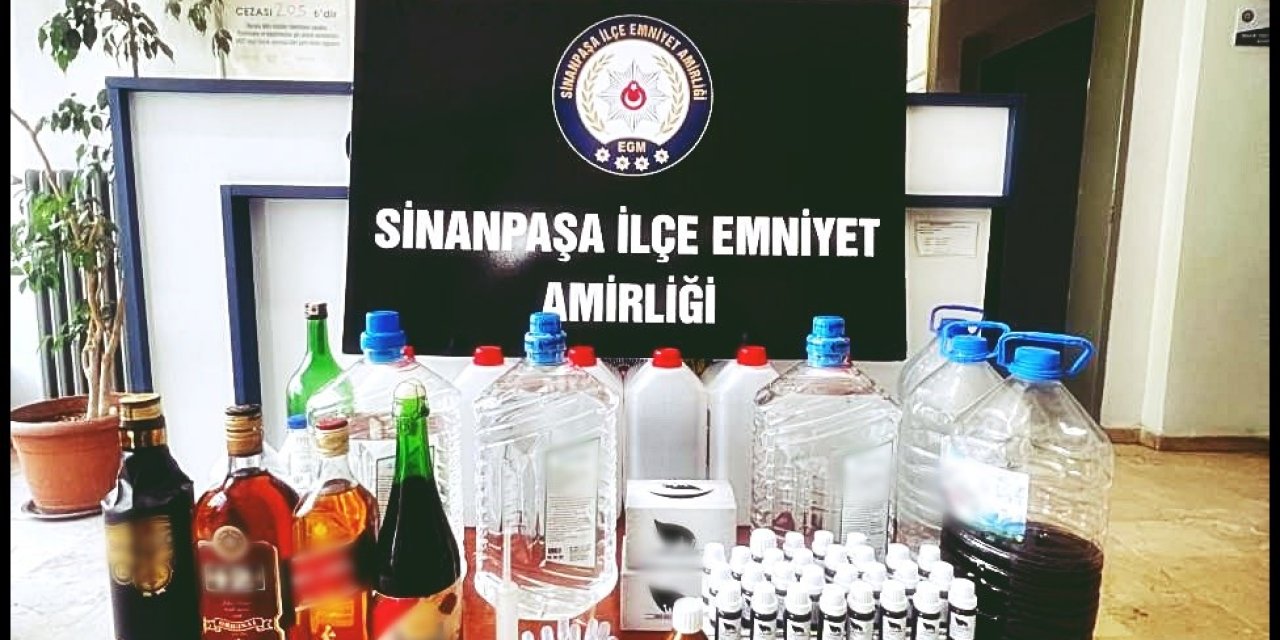 31 litre kaçak alkol ele geçirildi