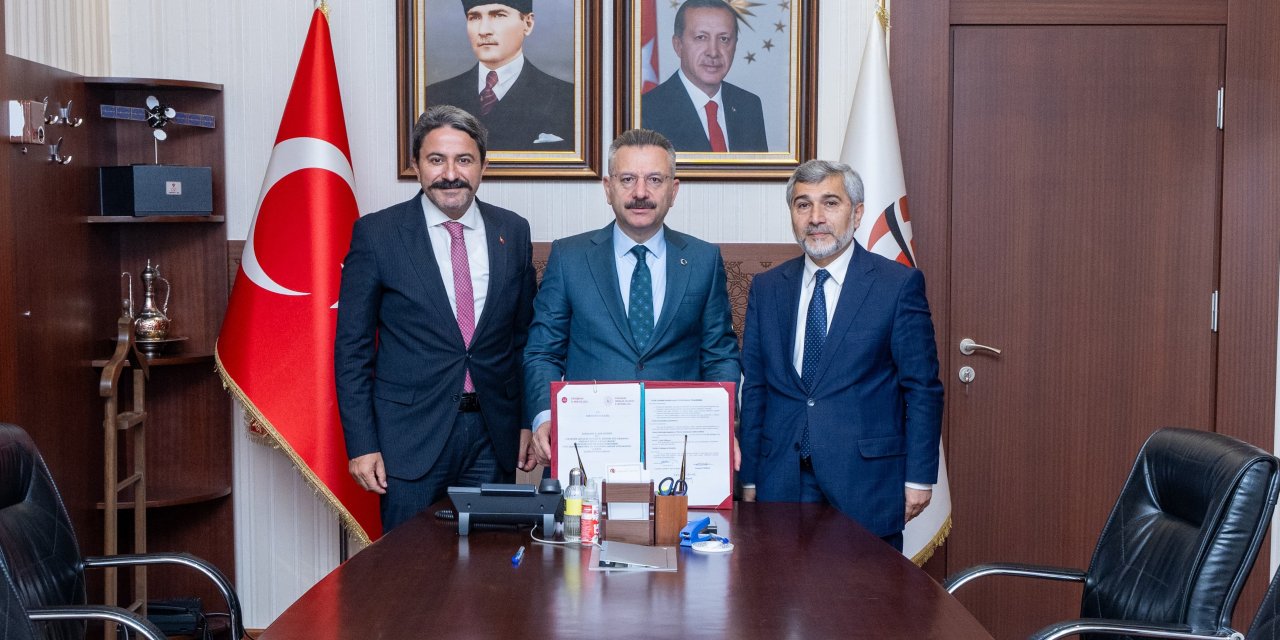 Kur'an kursu bahçesine yapılacak sahalar için protokol imzalandı