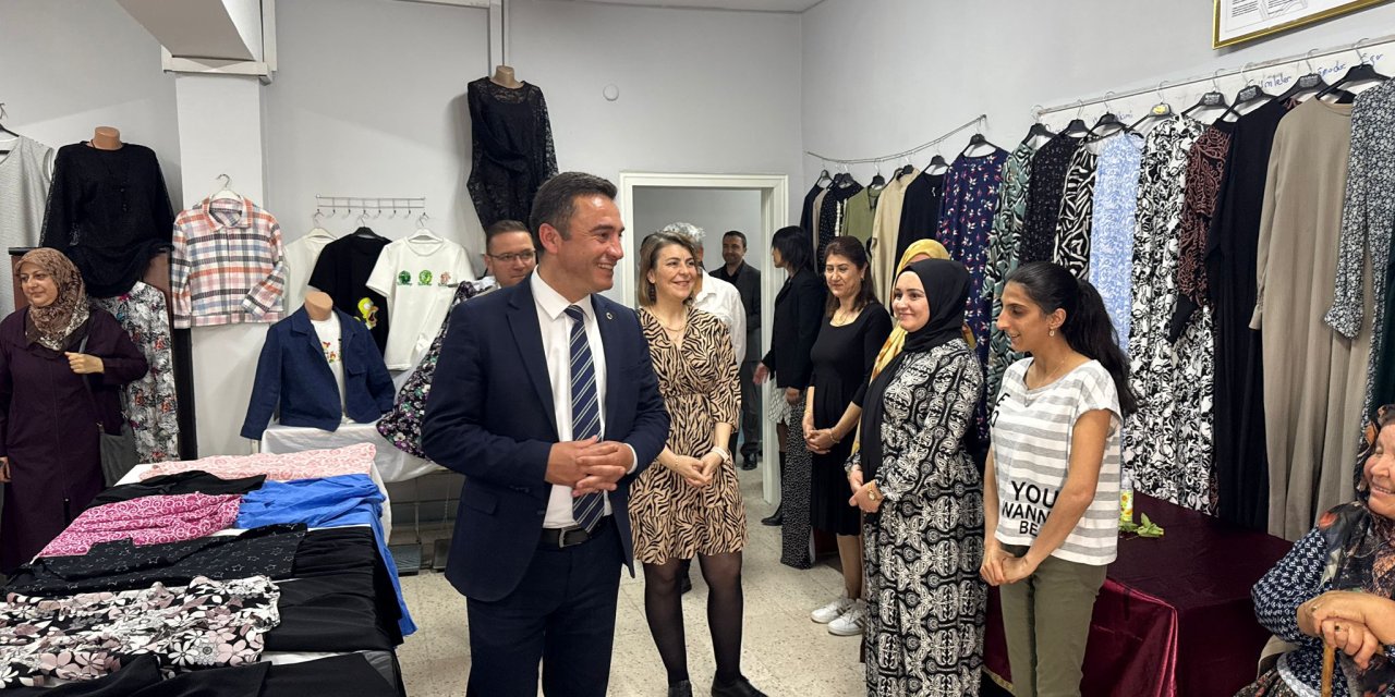 Sivrihisar’da el emeği ürünler sergilendi