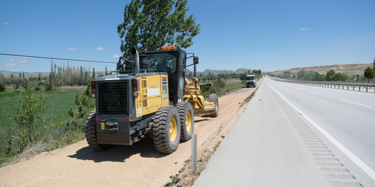Aşağıkepen’de yol düzenlemesi