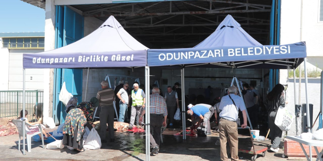 Odunpazarı Belediyesi kurban kesimi hazırlıklarını tamamladı