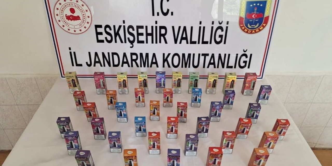 Eskişehir’de kaçak elektronik sigara operasyonu