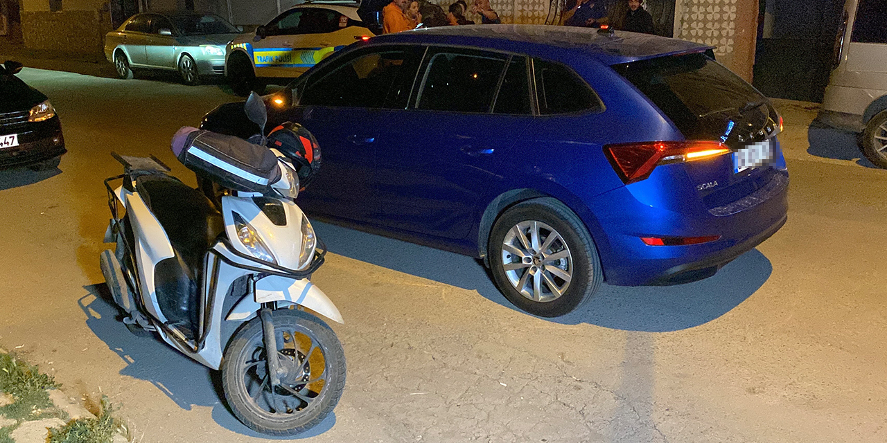 Eskişehir'de otomobil ve motosiklet çarpıştı: 1 yaralı