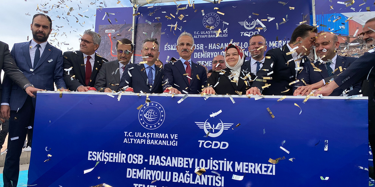 Eskişehir'de 15 kilometrelik demiryolu bağlantısı için ilk adım atıldı