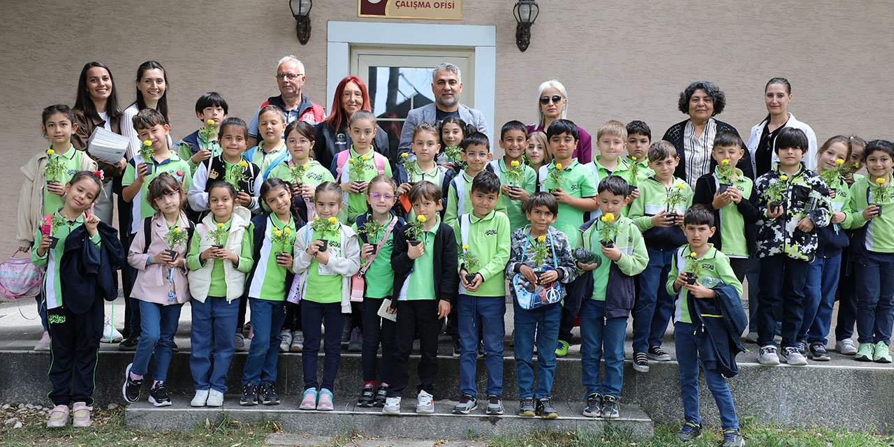 Eskişehir İl Tarım ve Orman Müdürlüğü'ne miniklerden ziyaret