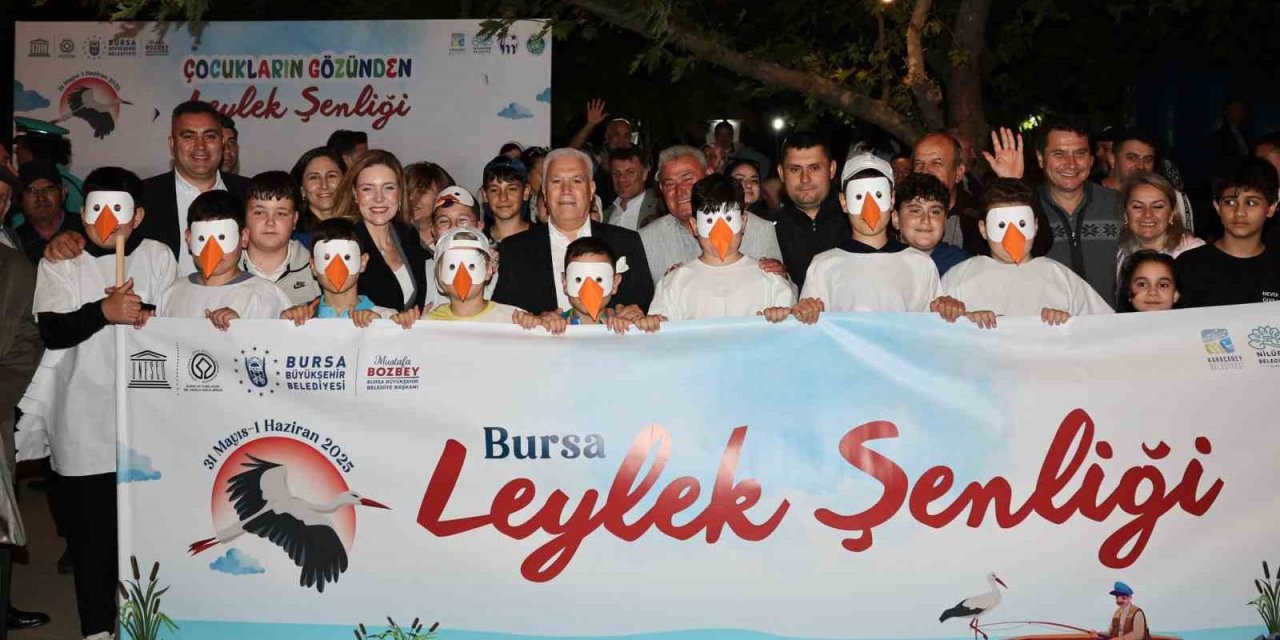 ‘Bursa Leylek Şenliği’ büyük bir coşkuyla başladı