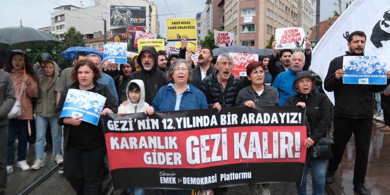 12’nci yılında Gezi yürüyüşü